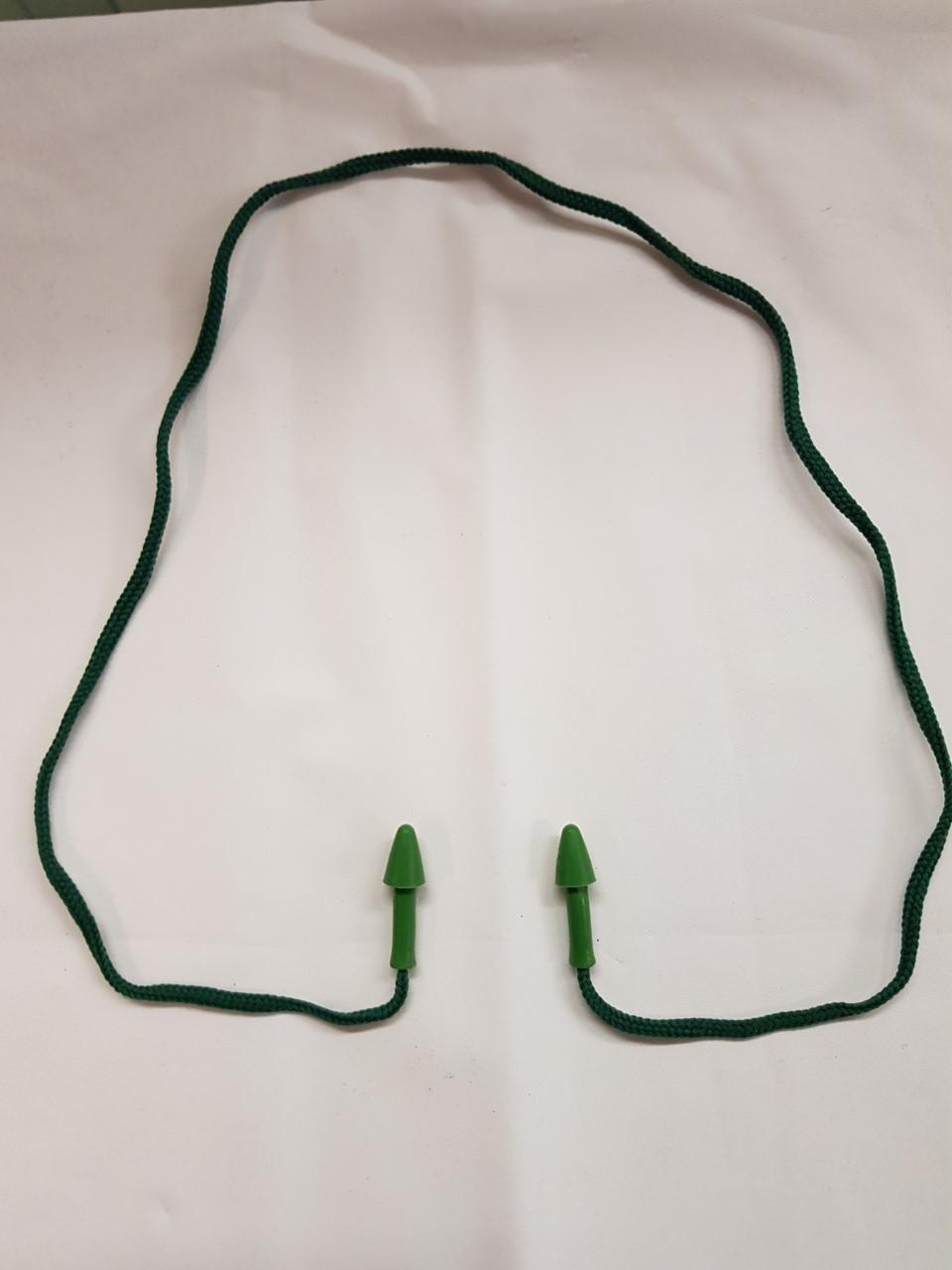 Conicfit - Conicfit oordoppen groen met touw